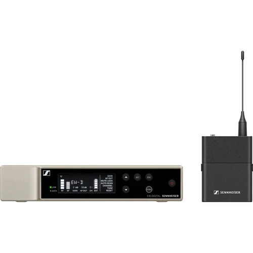 (2)Sennheiser EW-D SK BASE SET Digital Wireless Microphone System Bodypack Q1-6