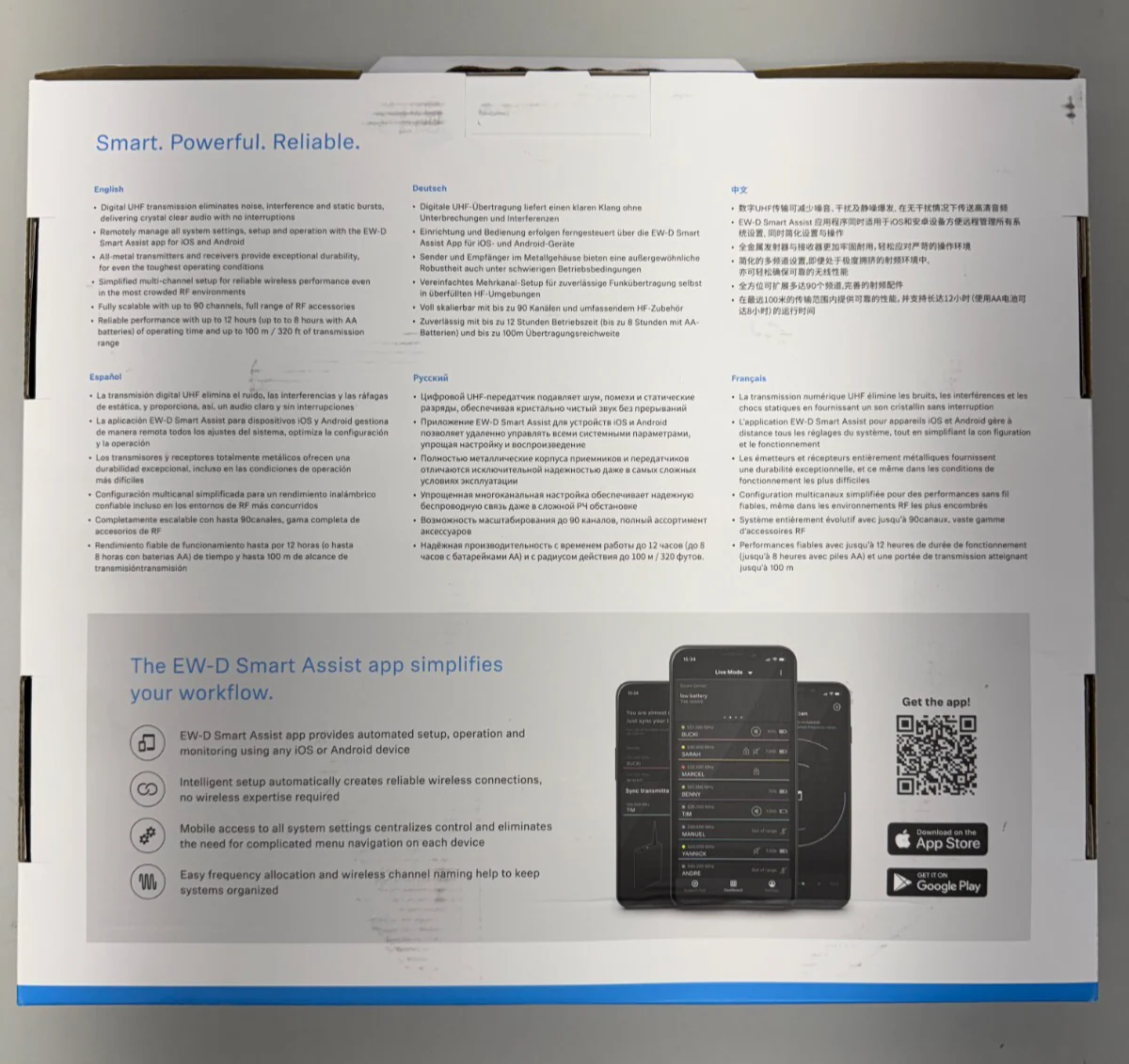(2)Sennheiser EW-D SK BASE SET Digital Wireless Microphone System Bodypack Q1-6 - Image 3