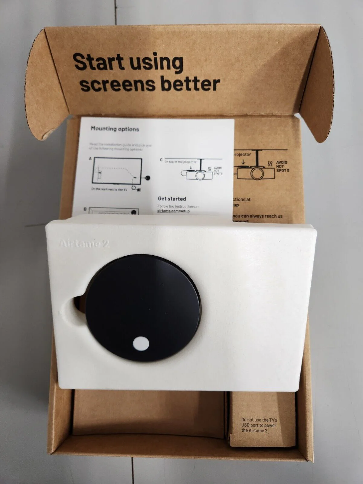 Airtame 2 AT-DG2 Wireless Screen Sharing Device Miracast / AirPlay / Googlecast - Image 4