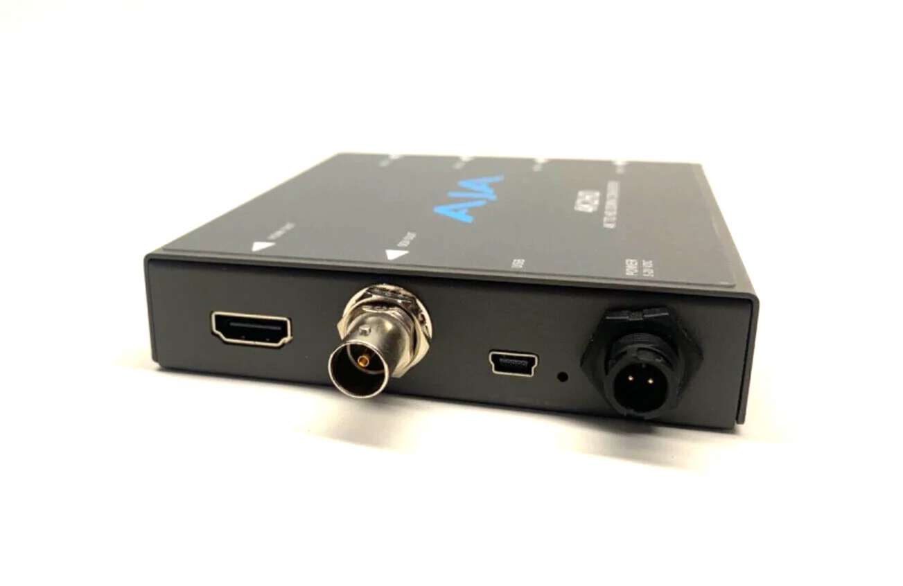 AJA 4K2HD 4K/UHD to 3G/HD/SD-SDI and HDMI Downconverter (No Power Supply) - Image 2