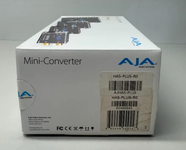 AJA HA5-Plus HDMI to 3G-SDI Mini-Converter - NEW - Image 2