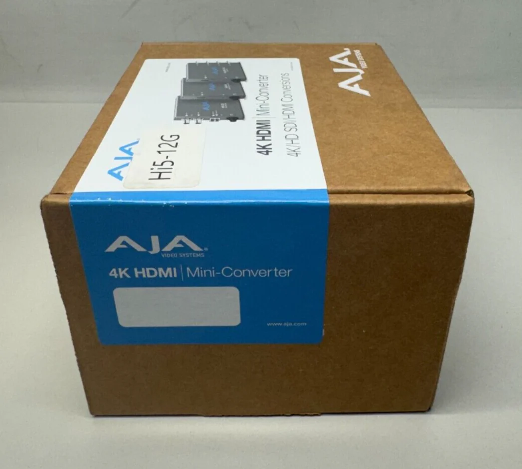 Aja HI5-12G / 12G-SDI to HDMI 2.0 Mini-Converter, Up to UHD 4K60 Output - Image 4