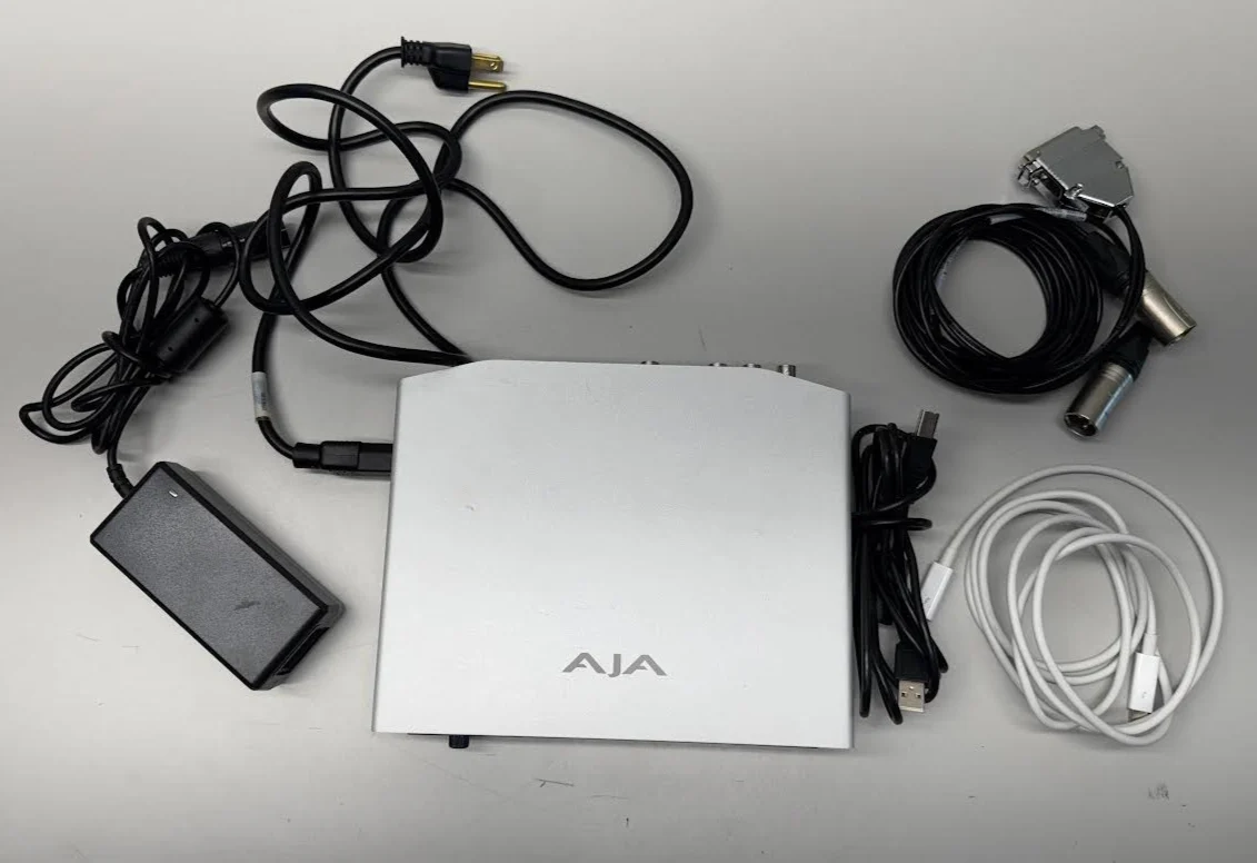 AJA Io 4K Professional Video I/O for Thunderbolt 2 *with power supply*