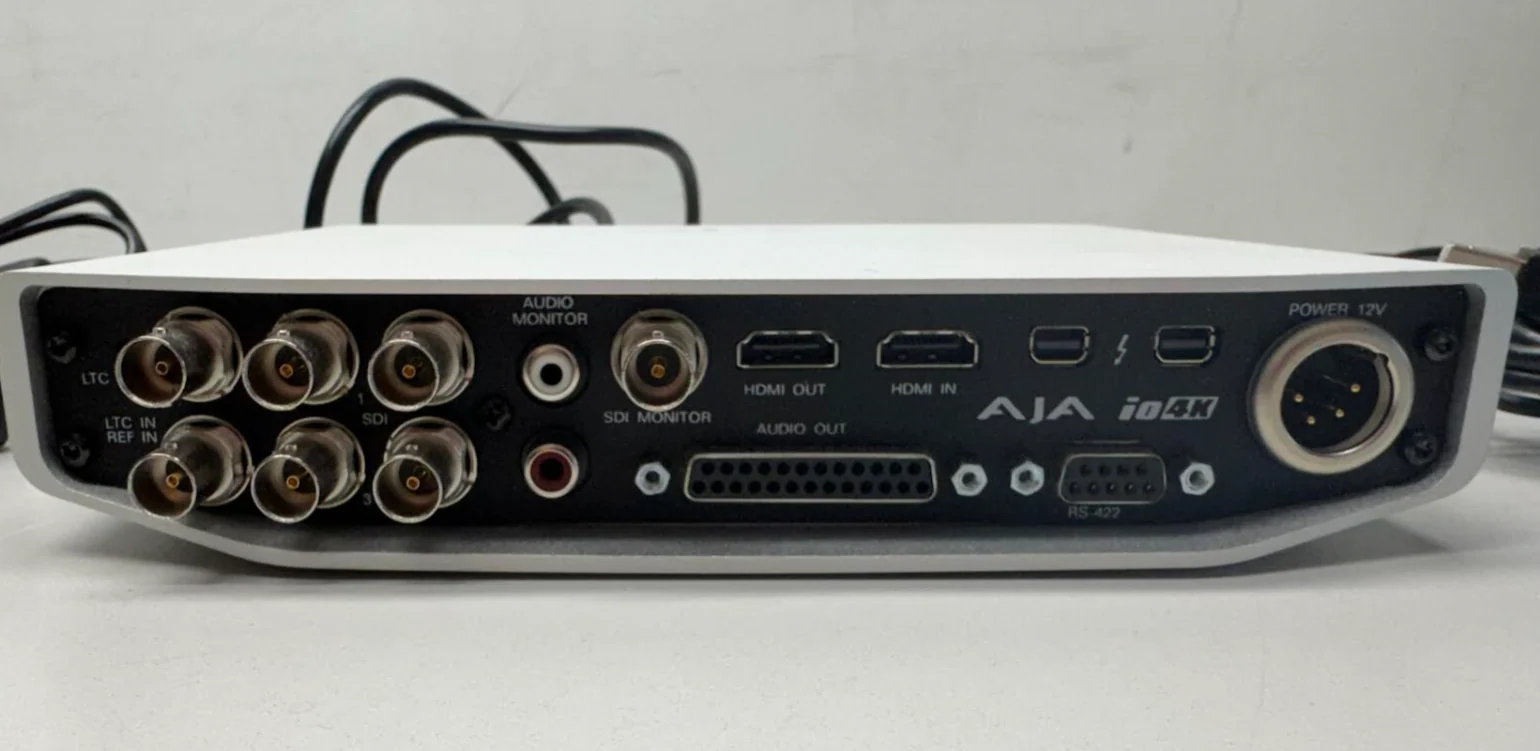 AJA Io 4K Professional Video I/O for Thunderbolt 2 *with power supply* - Image 3