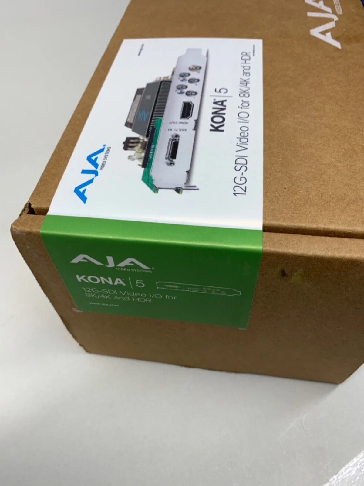 AJA KONA 5 12G-SDI Video I/O for 8K/4K and HDR (KONA-5-R0) - Image 2