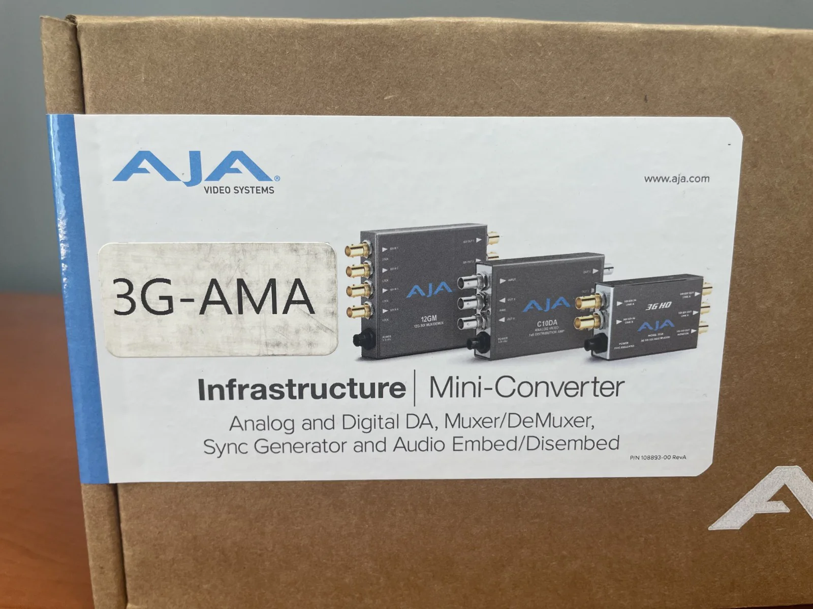 AJA Video Systems 3G-AMA Mini Converter 3G-AMA-R0 - Image 2