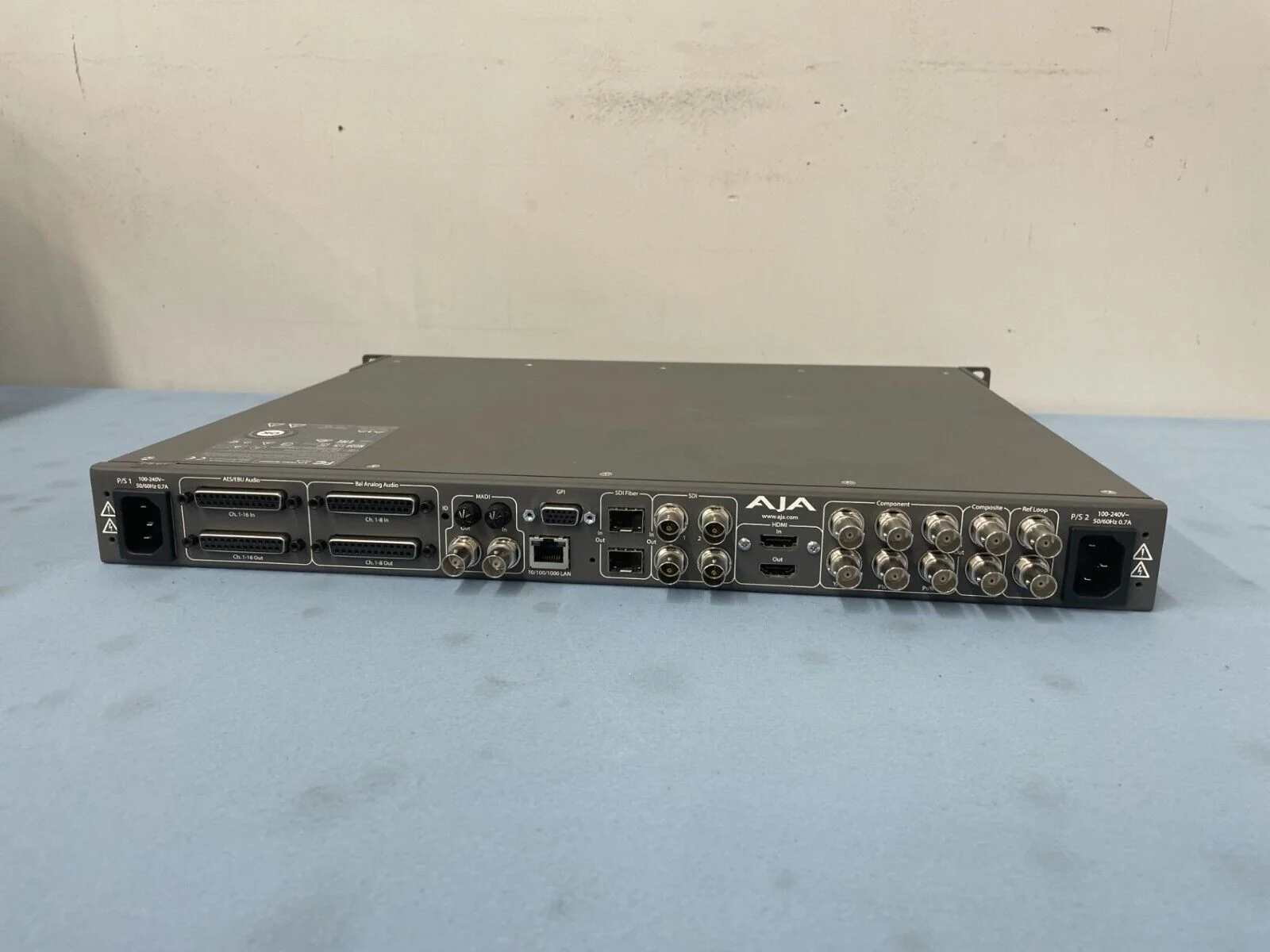 AJA Video Systems FS1-X Universal Frame Synchronizer & Converter w/ MADI Audio - Image 3