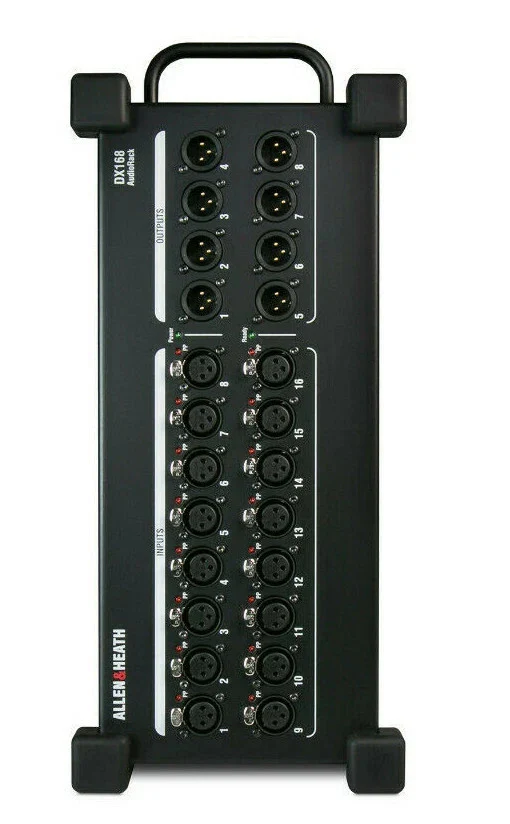 Allen & Heath DX-168 / DX168 Portable 16-Input 8-Output 96kHz Expander AudioRack - Image 4