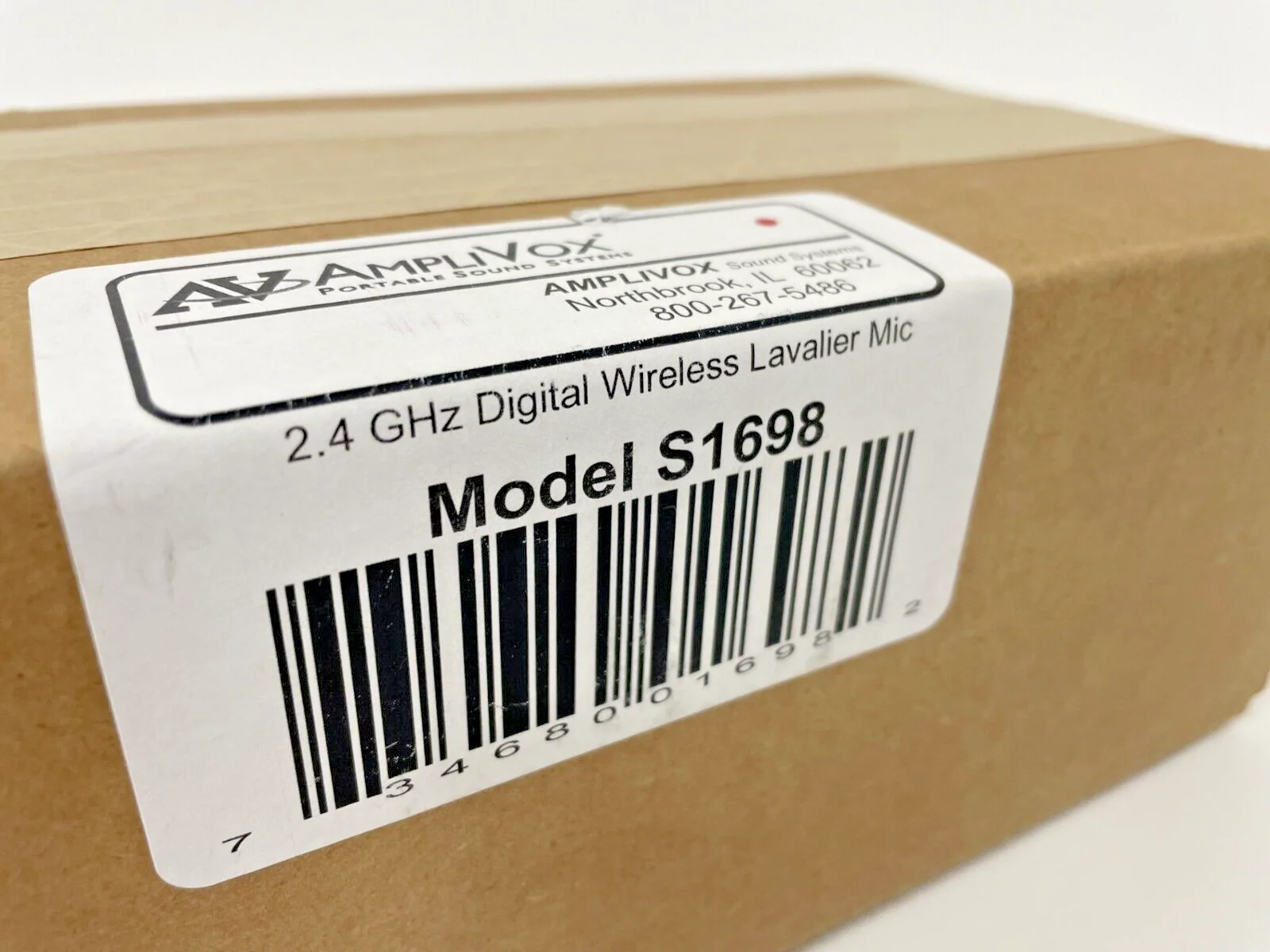AmpliVox S1698 Universal 2.4 GHz Digital Wireless Lavalier Microphone System - Image 2