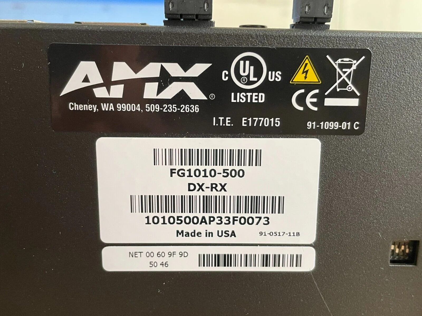 AMX DX-RX DXLink HDMI Receiver Module FG1010-500 - Image 6