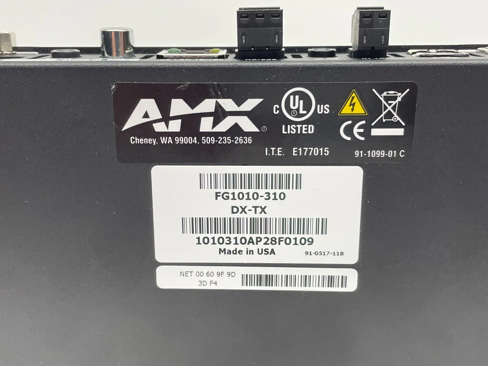 AMX DX-TX DXLink Multi-Format Transmitter Module FG1010-310 LOT OF 2 - Image 5