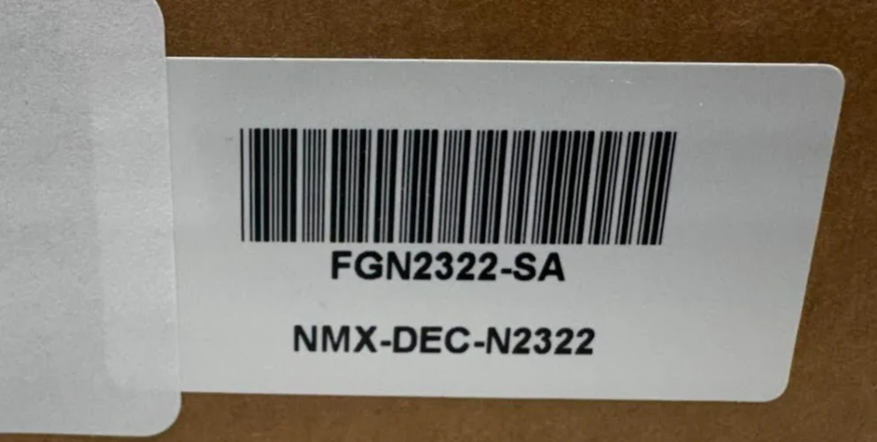 AMX FGN2322-SA NMX-DEC-N2322 video over IP decoder - Image 3