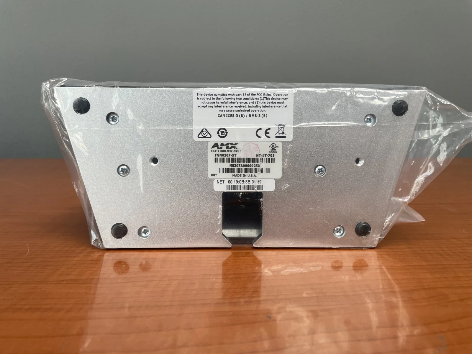 AMX FGN8307-ST ND-ST-701 7 in Tabletop Touch Panel - Image 3