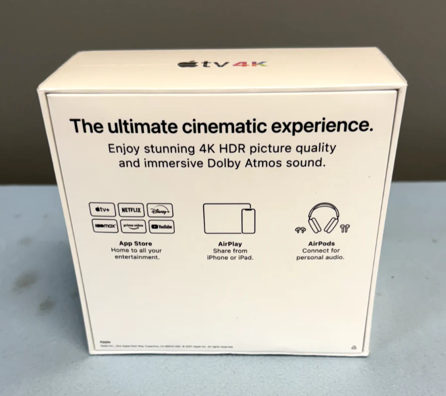 Apple TV 4K 2nd Generation 32GB Black MXGY2LL/A Brand New - Image 2