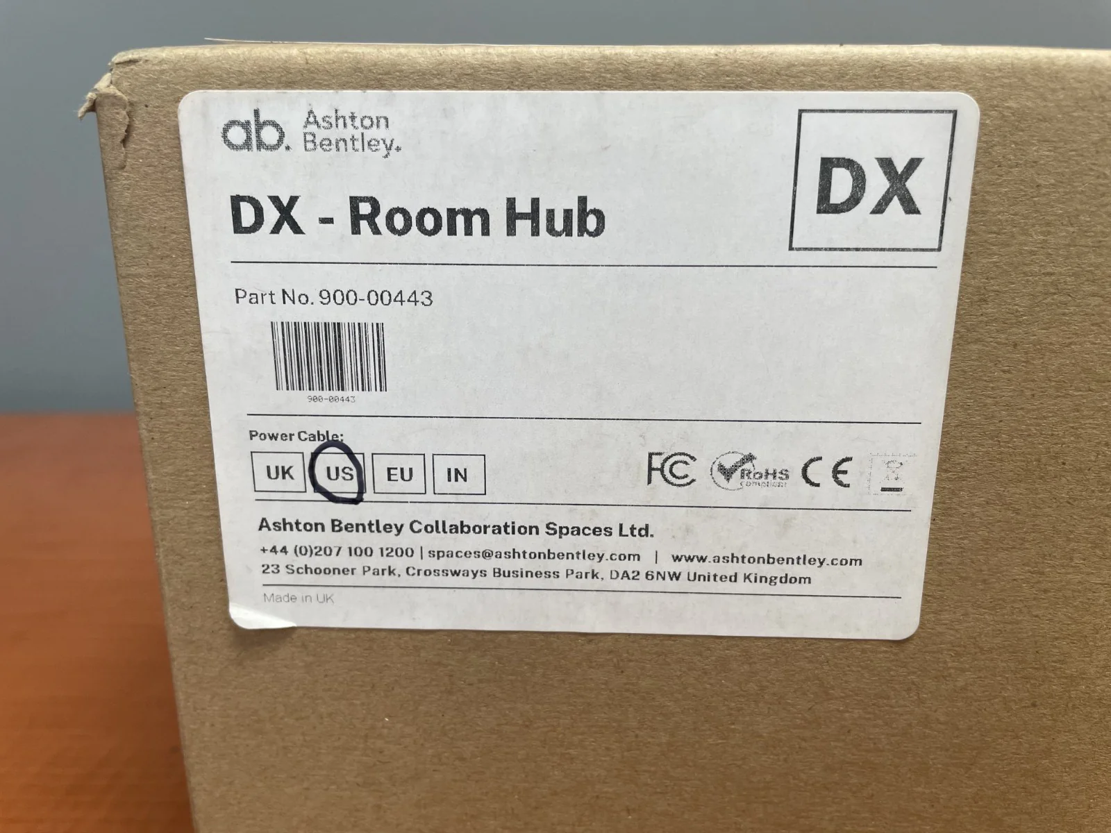 Ashton Bentley DX2 Room Hub 900-00443