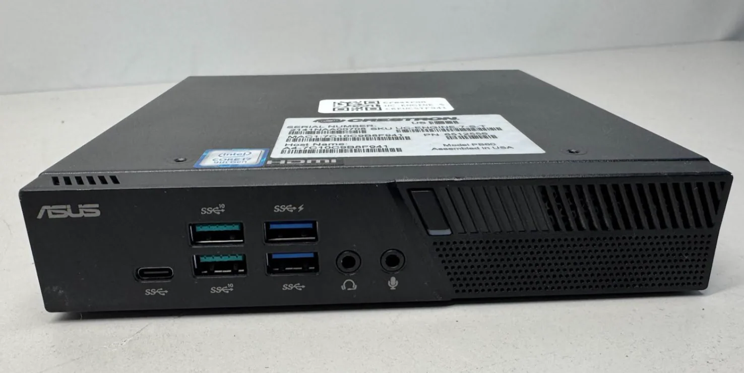 ASUS Crestron PB60 Mini PC | Intel Core i5-9500T 2.2GHz 8GB RAM 256GB SSD - Image 2