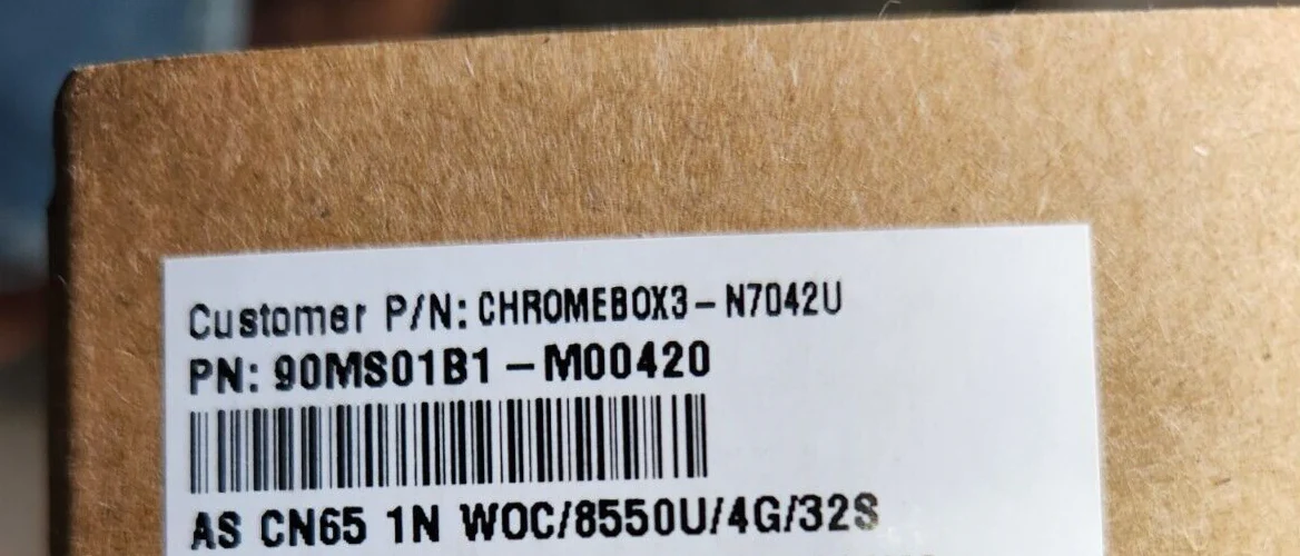 ASUS N7042U Chromebox 3 Hangouts Meet Hardware Kit 1.8GHz i7-8550U 4GB 32GB  NEW - Image 6