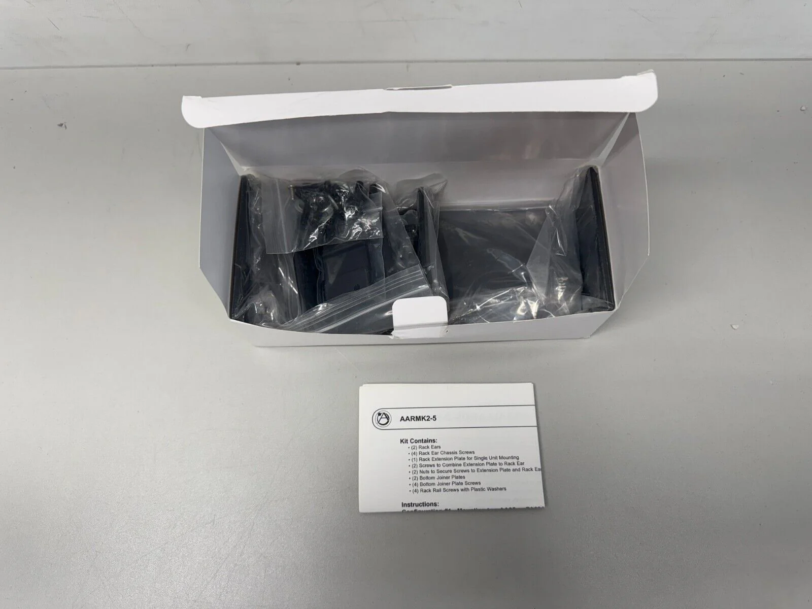Atlas Sound AARMK2-5 Rack Mount Kit For 1 or 2 Amplifiers - Image 3