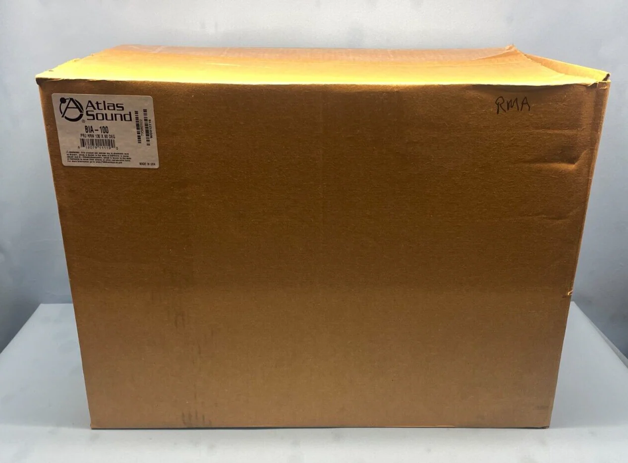 Atlas Sound BIA-100 Bi-Axial Wide-Angle Twin Reflex Air-Column Horn Loudspeaker