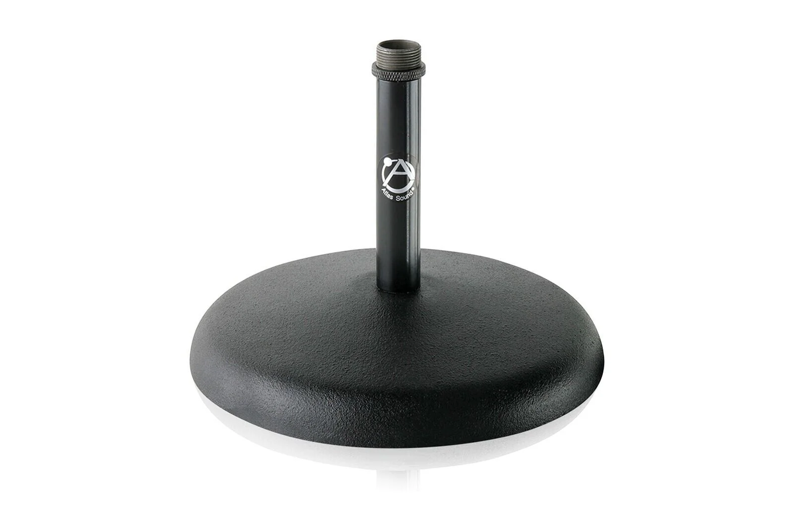 Atlas Sound DS5E 5" High/Tall Ebony/Black Desktop Microphone Stand with 6" Base