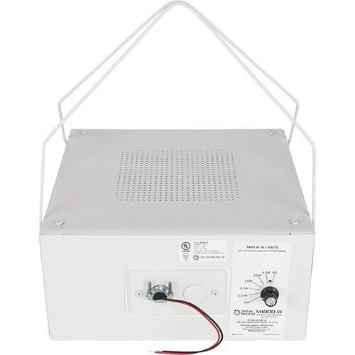 Atlas Sound M1000-W 8" (WHITE) Dual Cone Sound Masking Speaker 70V / 100V