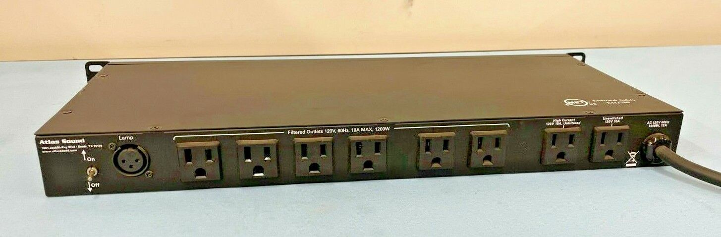 AtlasIED Atlas Power AP-C15CD 15-Amp Power Conditioner & Distribution System - Image 3