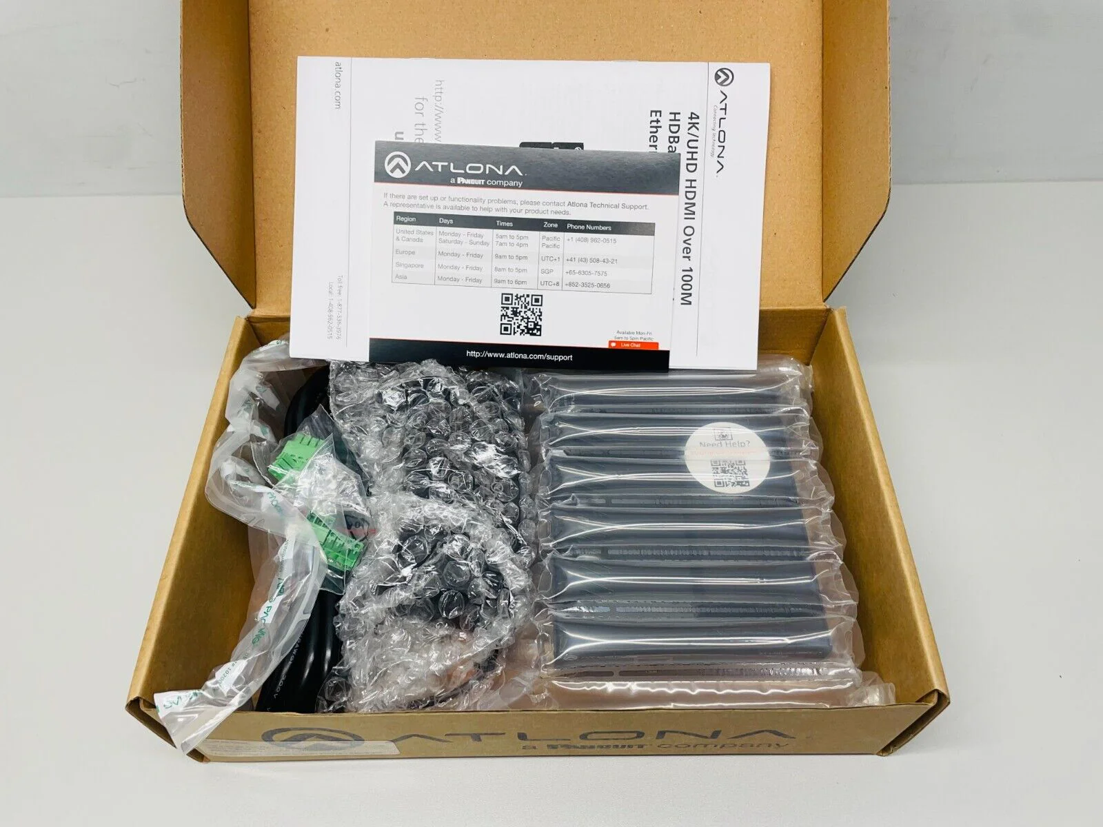 Atlona 4K/UHD HDMI Over HDBaseT Transmitter and Receiver with Control and PoE - Image 3