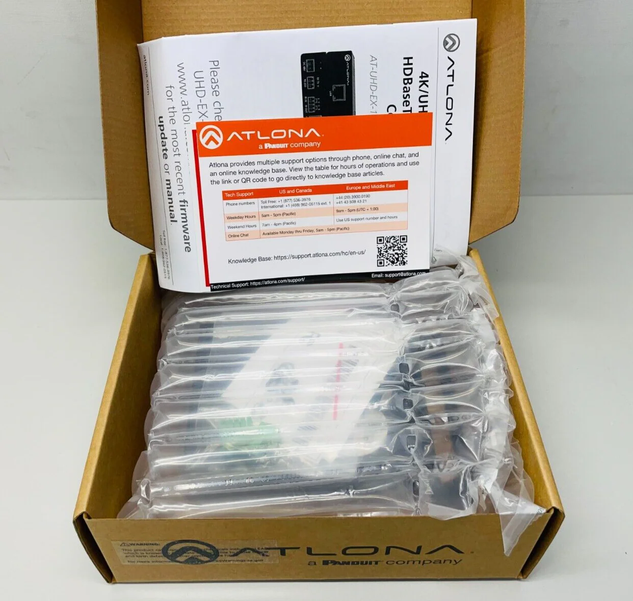 Atlona 4K/UHD HDMI Over HDBaseT Transmitter and Receiver with Control and PoE - Image 5