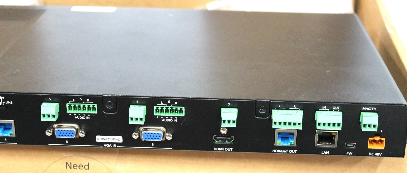 Atlona AT-CLSO-612ED 4K UHD Six-Input Multi-Format Switcher AT-UHD-CLSO-612ED - Image 10