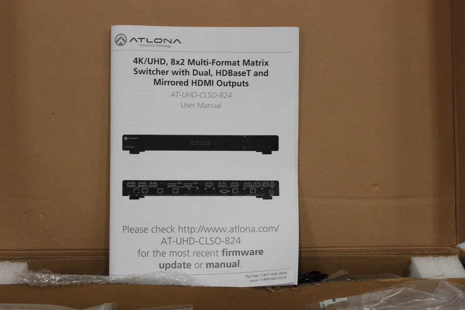 Atlona AT-CLSO-612ED 4K UHD Six-Input Multi-Format Switcher AT-UHD-CLSO-612ED - Image 5