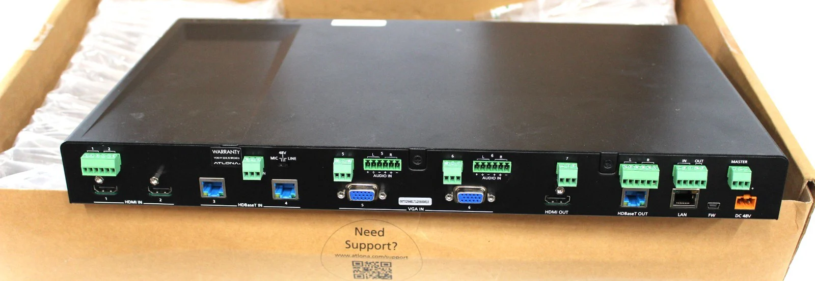 Atlona AT-CLSO-612ED 4K UHD Six-Input Multi-Format Switcher AT-UHD-CLSO-612ED - Image 8