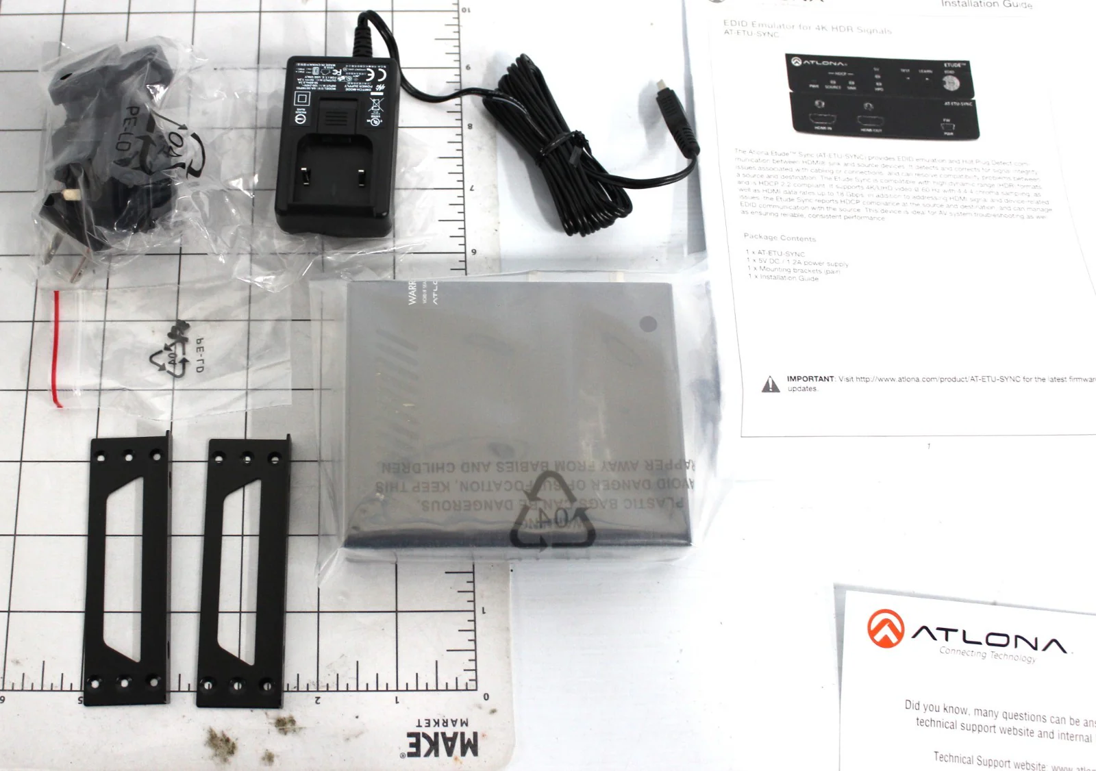 Atlona AT-ETU-SYNC EDID Emulator for 4K HDR HDMI Signals - Image 5