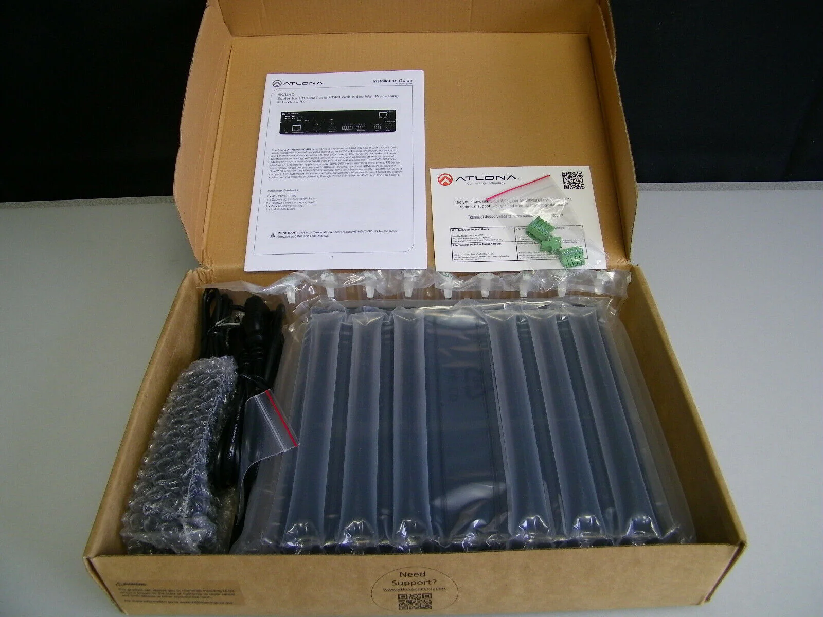Atlona AT-HDVS-SC-RX / HDVS Series 4K/UHD Scaler for HDBaseT and HDMI - Image 2