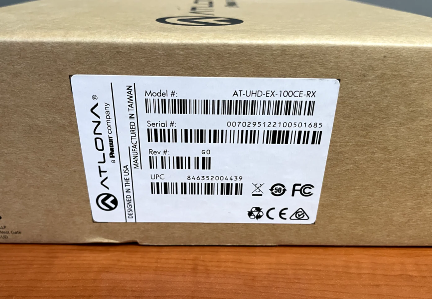 Atlona AT-UHD-EX-100CE-RX 4K/UHD HDMI Over HDBaseT Receiver with Control and PoE - Image 2