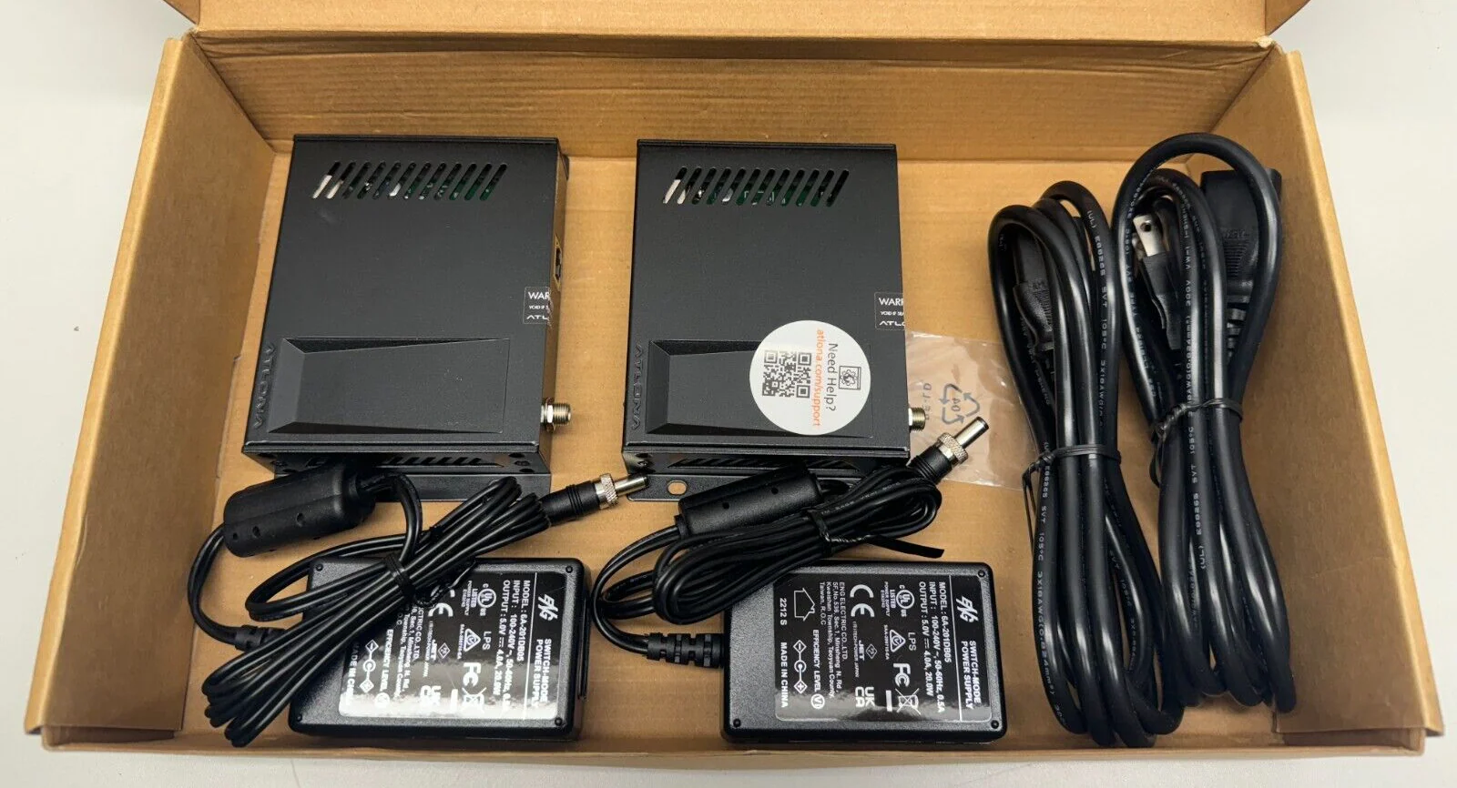Atlona AT-USB-EX100-KIT USB 2.0 Over Cat 5e/6 Extender Kit (330') - Image 2