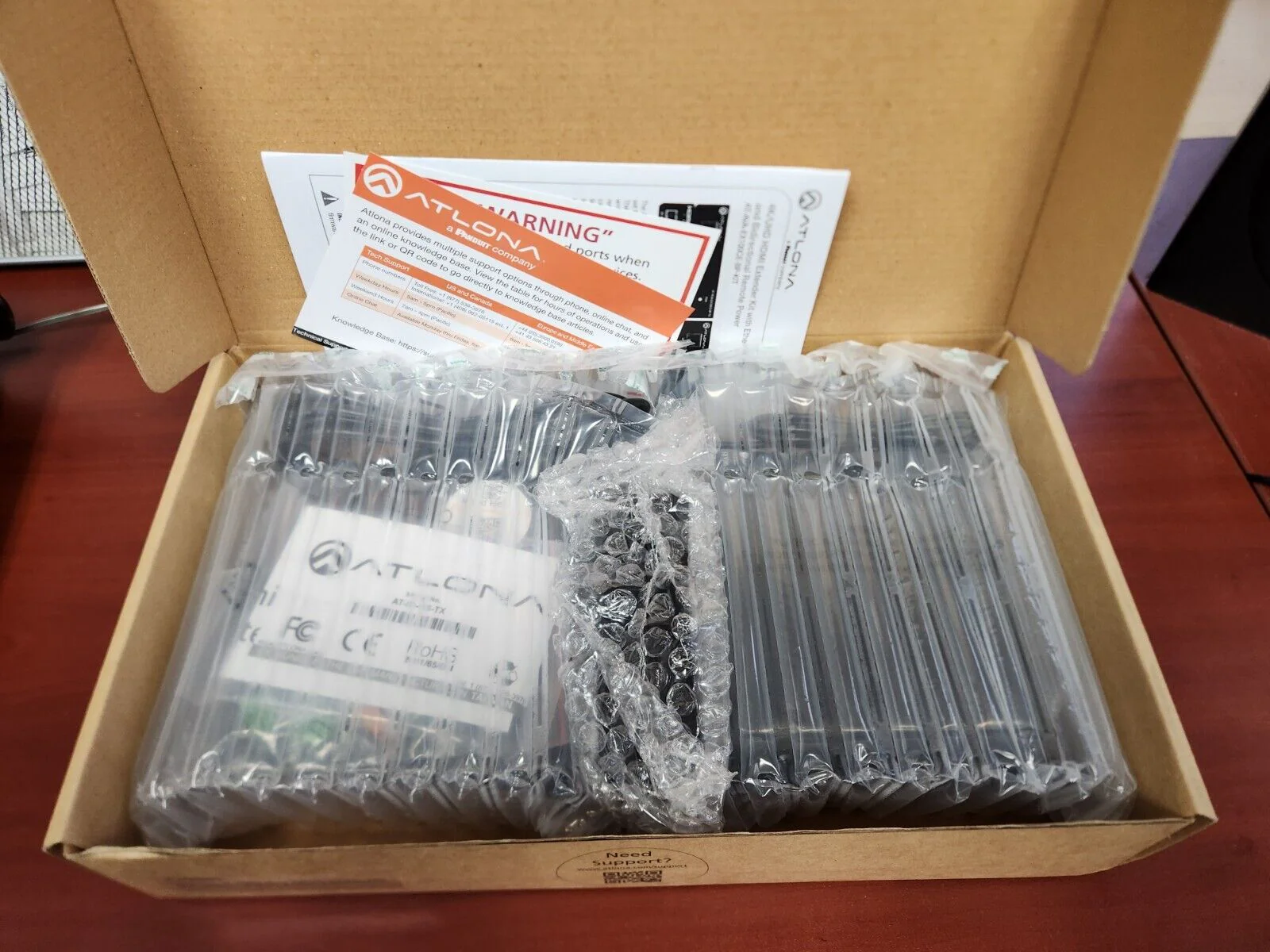 Atlona Avance AT-AVA-EX100CE-BP-KIT 4K UHD HDMI Extender Kit  Ethernet Control - Image 2