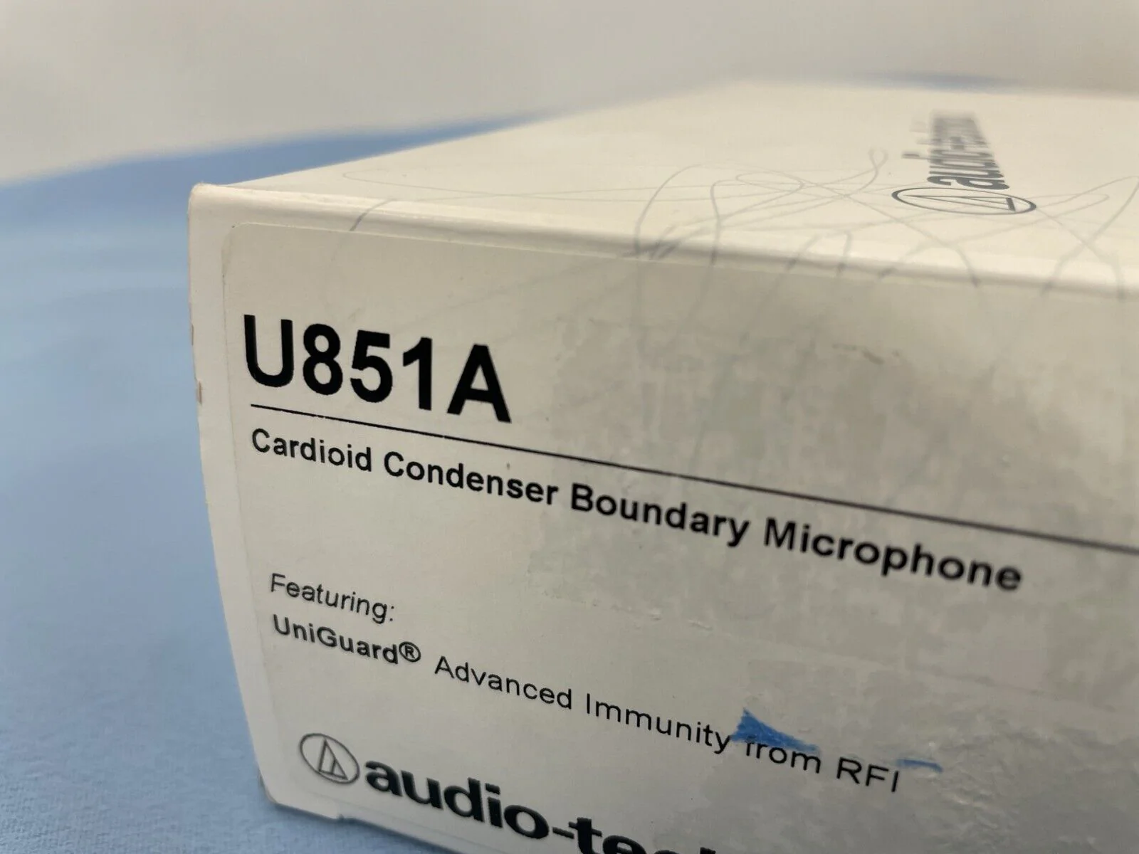 Audio-Technica UniPoint U851A Cardioid Condenser Boundary Microphone - NEW - Image 2