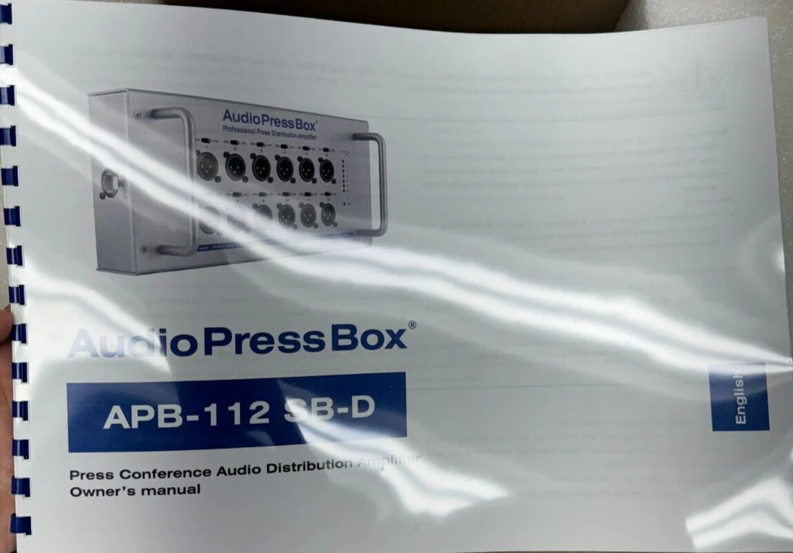 AudioPressBox APB-112 SB-D 1 channel DANTE input and 12 LINE/Mic outputs - Image 5