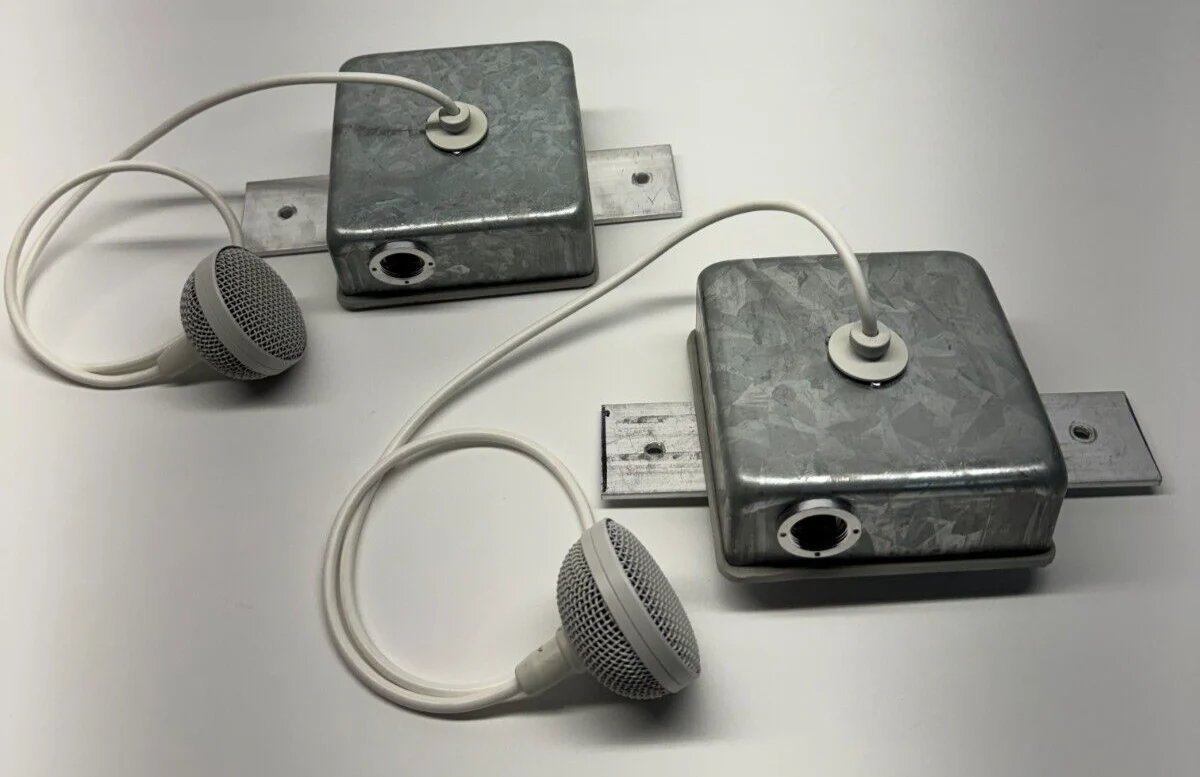 Audix M3 Tri-Element Hanging Microphone w/ Output Boxes LOT OF 2 - Image 2