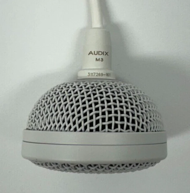 Audix M3 Tri-Element Hanging Microphone w/ Output Boxes LOT OF 2 - Image 3
