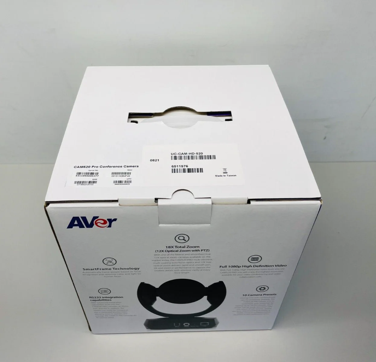 AVer CAM520 Pro USB Conference Camera 12X Zoom - Image 2