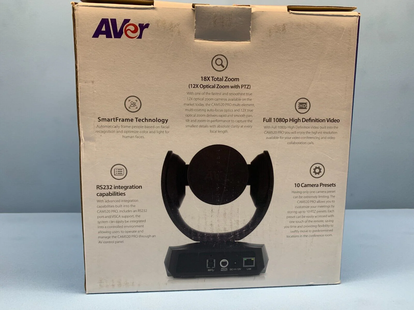Aver CAM520 Pro Video Conferencing Camera - Image 2