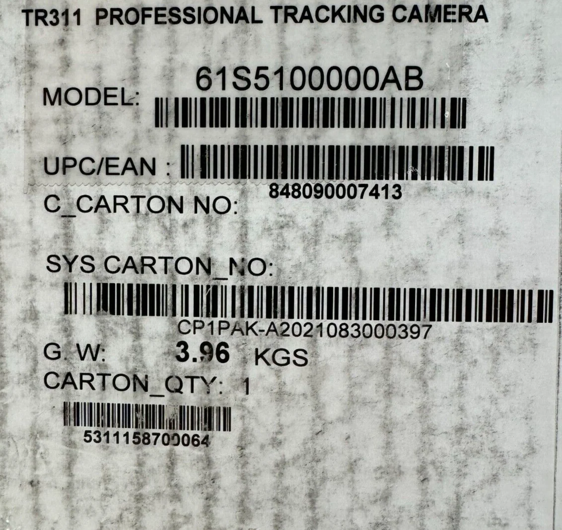 AVer TR311 Camera Auto Tracking PTZ Camera with 12x Optical Zoom 61S5100000AB - Image 2