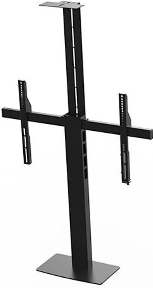 AVFI PM2-S Single Bracket Monitor and camera Mount, Fits 37"-60" Monitors Black