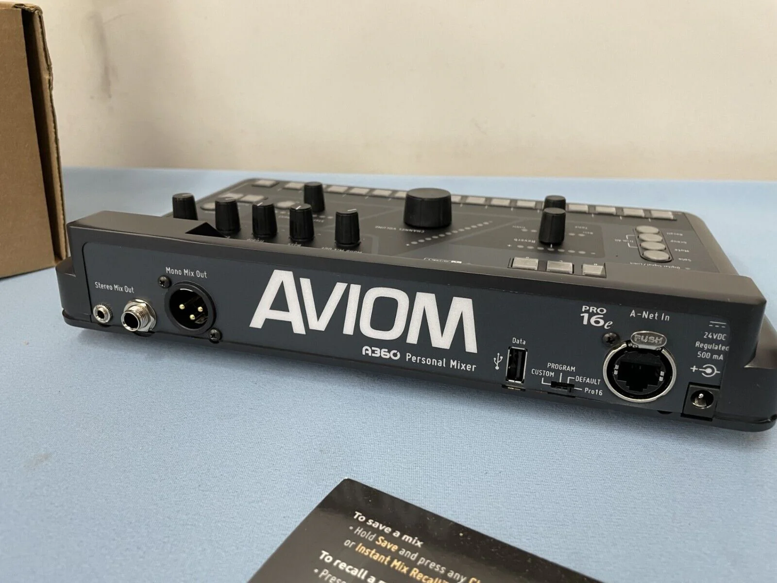 Aviom A360 Personal Monitor Mixer / Pro Audio Instrument Mixing - Image 5