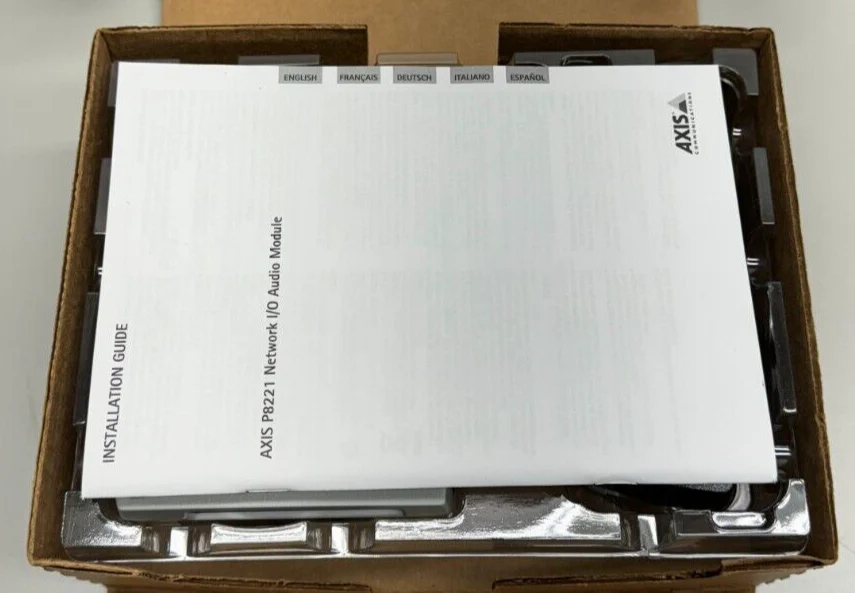 Axis P8221 Network I/O Audio Module 0321-004 New - Image 3