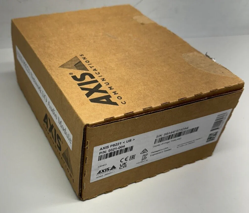 Axis P8221 Network I/O Audio Module 0321-004 New - Image 5