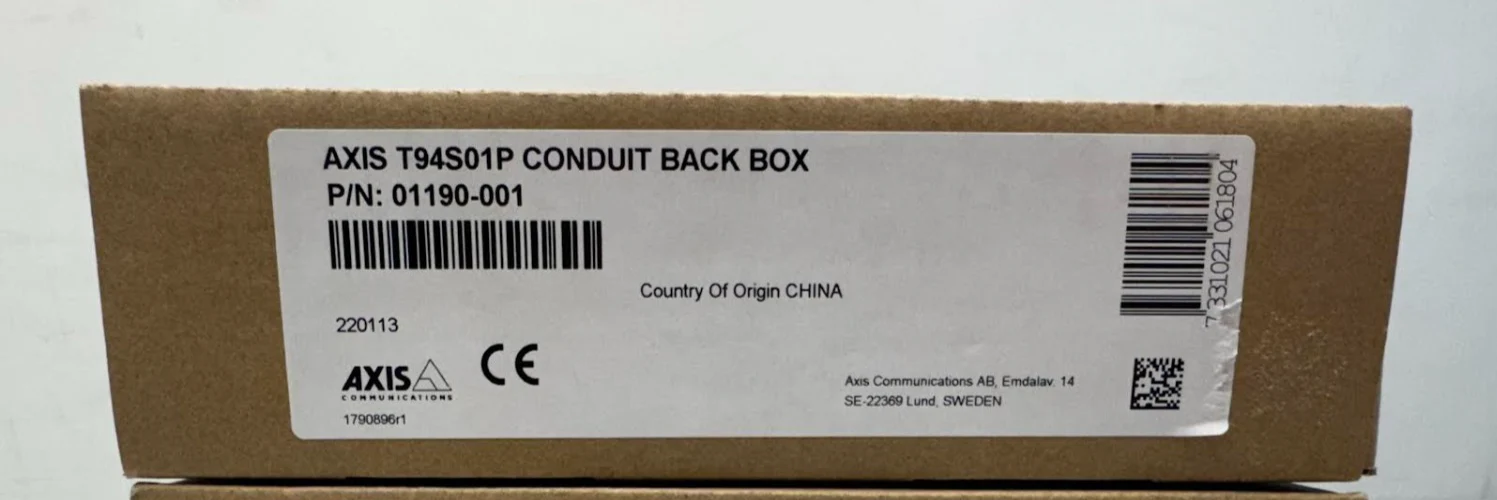 Axis T94S01P Conduit Back Box | 3/4" M25 Conduit (P/N: 01190-001) LOT OF 2 - Image 2