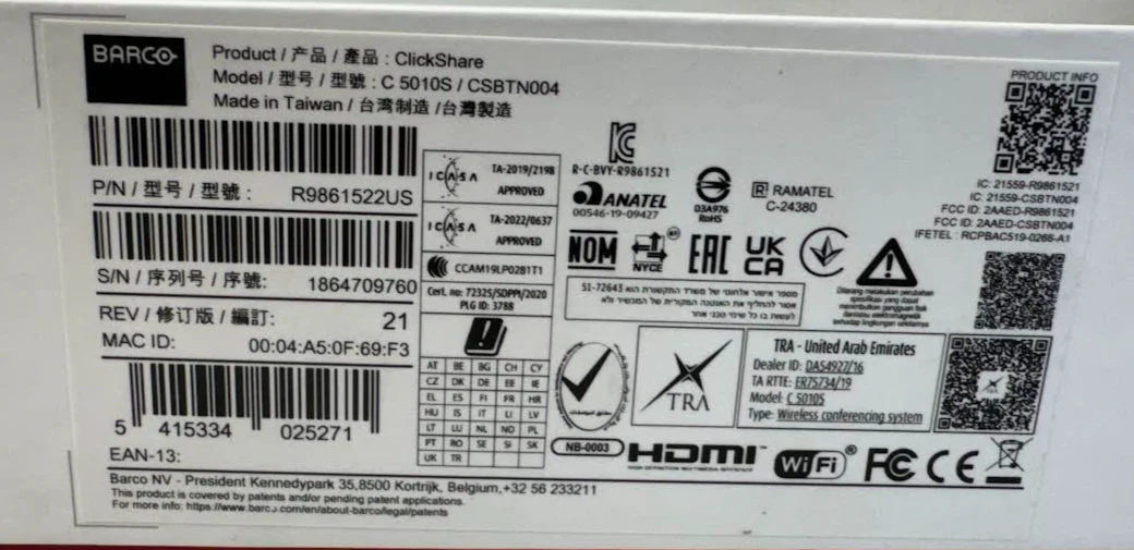Barco ClickShare CX-50 Gen 2 Conferencing Solution - Image 2