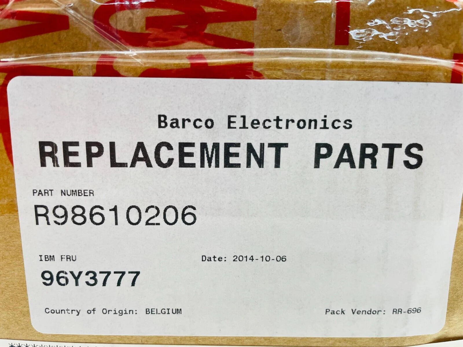 Barco CLM Dustfilters R98610206 for CLM HD8/CLM R10+ Projectors LOT OF 5 - Image 5